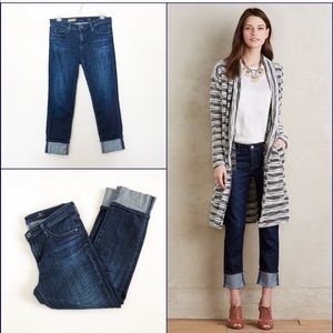 Anthropologie AG Stevie cuff jeans